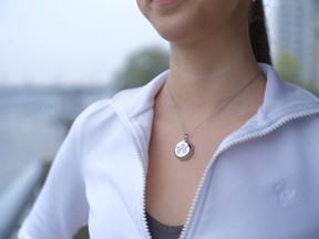 TELUS SmartWear Security is a line of discreet personal safety devices disguised as chic necklaces, bracelets, and keychains.