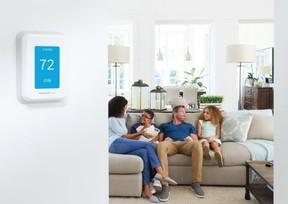 Control your home's temperature from anywhere with the Honeywell Home T9 Smart Thermostat.