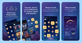 Reduce stress with free meditation and mindfulness apps such as BetterSleep.