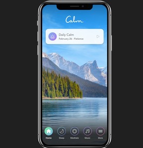 Reduce stress with free meditation and mindfulness apps such as Calm.
