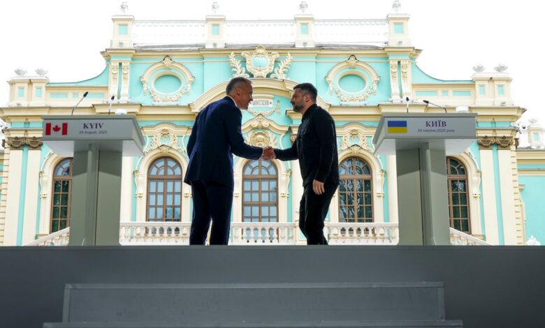 Ukrainian Canadians mark solemn Independence Day, while Carney Kyiv visits