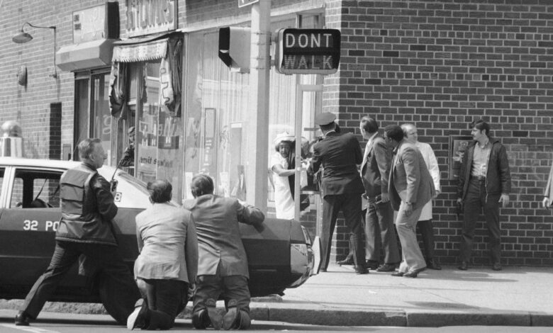 August 22, hostages taken during botched Brooklyn bank robbery
