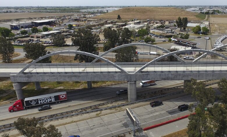 California’s long-delayed bullet train slated to run in the Central Valley by 2032, report says