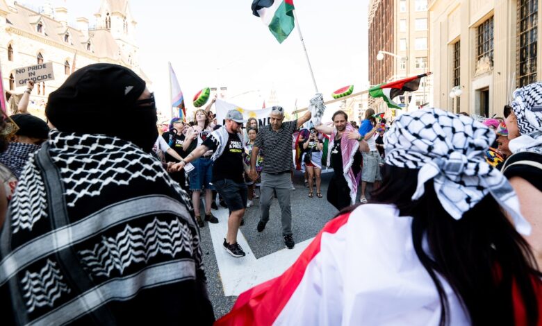 Ottawa Pride Parade canceled after coincidence with pro-Palestine Rally Ottawa Pride Parade canceled after coincidence with pro-Palestine Rally