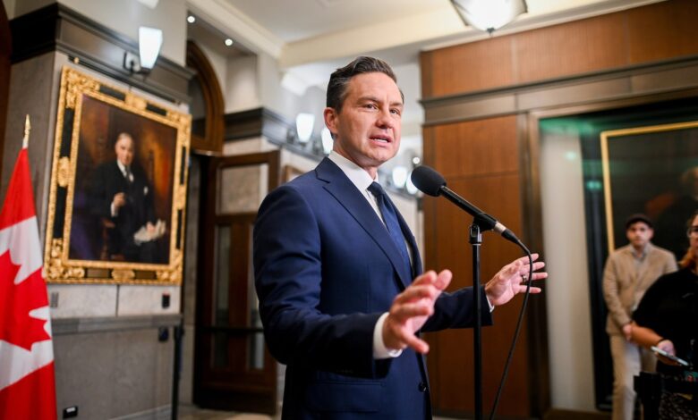 Poilievre accuses liberals of allowing temporary foreign employees of Canadians