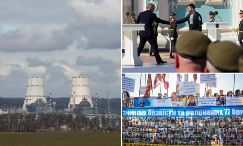 Russia accuses Kyiv of striking nuclear power plant as Ukraine marks independence day