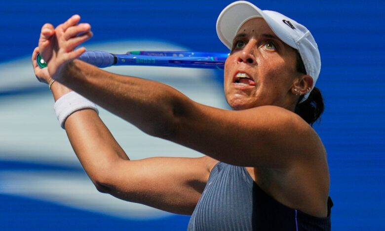 Renata Zarazua from Mexico scores us open about the American Madison Keys