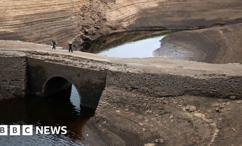 Subspring Structure Warning as the reservoir level drops Subspring Structure Warning as the reservoir level drops