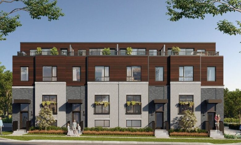 On the map: Towns for under  million coming to Vaughan’s Thornhill Walk  