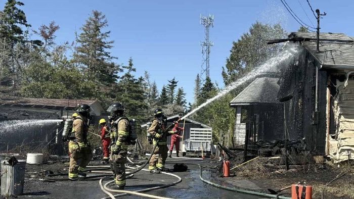 Fire staff tackled Blaze who spread from home to garage and two barns
