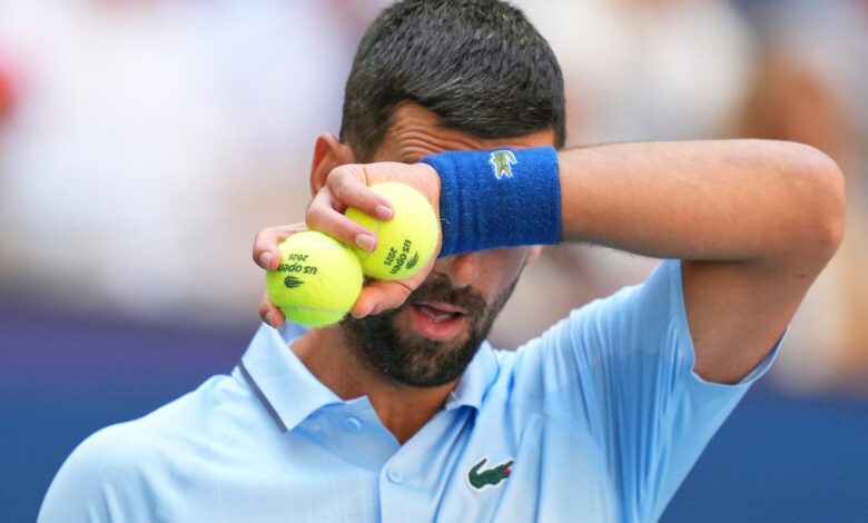 Djokovic solving riddles while he opens to US